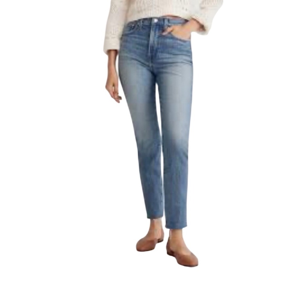 Madewell Jeans Womens 28 The Perfect Vintage Straight Blue Denim EUC